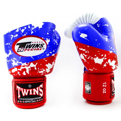 Боксерские перчатки Twins Special с рисунком (FBGV-44 RUS)